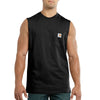 Carhartt Men's Black Workwear Pocket Sleeveless T-Shirt