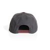 AS Colour Dark Grey/Burgundy Clip Snapback Cap