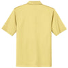 Nike Men's Cornsilk Dri-FIT Short Sleeve Textured Polo