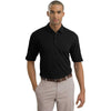 Nike Men's Black Tech Sport Dri-FIT Short Sleeve Polo