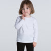 AS Colour Kids White Long Sleeve Tee