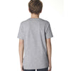 Next Level Boy's Heather Gray Premium Short-Sleeve Crew Tee