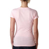 Next Level Women's Light Pink Sporty V-Neck Tee