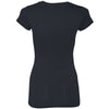 Next Level Women's Midnight Navy Sporty V-Neck Tee