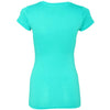 Next Level Women's Tahiti Blue Sporty V-Neck Tee