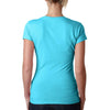 Next Level Women's Tahiti Blue Sporty V-Neck Tee