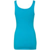 Next Level Women's Turquoise Jersey Tank Top