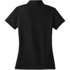 Nike Women's Black Dri-FIT S/S Micro Pique Polo