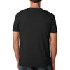 Next Level Men's Black Premium Fitted Short-Sleeve Crew