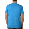 Next Level Men's Turquoise Premium Fitted Short-Sleeve Crew