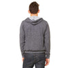 Bella + Canvas Unisex Digital Grey Full-Zip Hoodie