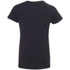 Next Level Girl's Black Adorable V-Neck Tee