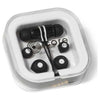 Gemline Black Flash Ear Buds with Mic