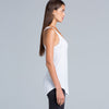 AS Colour Women's White Dash Singlet
