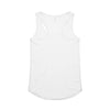 AS Colour Women's White Yes Racerback Singlet