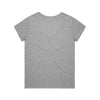 AS Colour Women's Grey Marle Brea V-Neck Tee