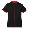 Nike Women's Black/Red Dri-FIT N98 Polo