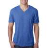 Next Level Men's Vintage Royal Triblend V Neck Tee