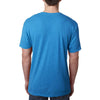 Next Level Men's Vintage Turquoise Triblend V Neck Tee