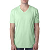 Next Level Men's Mint Premium CVC V-Neck Tee