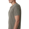 Next Level Men's Warm Gray Premium CVC V-Neck Tee