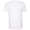 Next Level Men's White Premium CVC V-Neck Tee