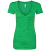 6540-next-level-women-green-v-tee