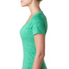 Next Level Women's Envy Burnout Deep V Tee