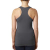 Next Level Women's Dark Gray Jersey Racerback Tank