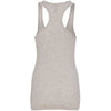 Next Level Women's Light Heather Gray Jersey Racerback Tank