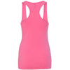 Next Level Women's Raspberry Jersey Racerback Tank