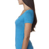 Next Level Women Vintage Turquoise Triblend Scoop Tee