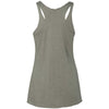 Next Level Women's Venetian Gray Triblend Racerback Tank