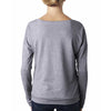 Next Level Women's Heather Gray Terry Long-Sleeve Scoop Tee