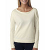 Next Level Women's Ivory Terry Long-Sleeve Scoop Tee