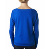Next Level Women's Royal Terry Long-Sleeve Scoop Tee