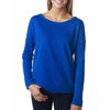 Next Level Women's Royal Terry Long-Sleeve Scoop Tee