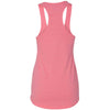 Next Level Women's Hot Pink Terry Racerback Tank