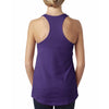 Next Level Women's Purple Rush Terry Racerback Tank