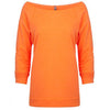 6951-next-level-women-neon-orange-tee