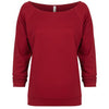 6951-next-level-women-cardinal-tee