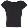 Next Level Women's Black Terry Dolman Tee