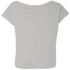 Next Level Women's Heather Gray Terry Dolman Tee