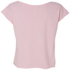 Next Level Women's Light Pink Terry Dolman Tee