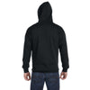 Anvil Men's Black Full-Zip Hooded Fleece