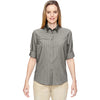 North End Women's Dark Oakmoss Excursion F.B.C. Textured Performance Shirt