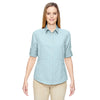 North End Women's Crystal Blue Excursion Concourse Performance Shirt