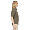 North End Women's Dark Oakmoss Excursion Concourse Performance Shirt