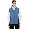 North End Women's Lake Blue Techno Lite Activewear Vest