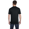 Anvil Men's Black Midweight T-Shirt